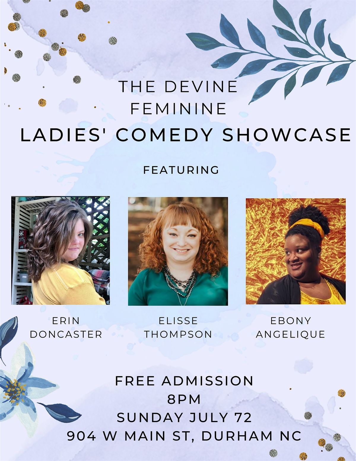 The Devine Feminine, 27 July | Event in Durham | AllEvents