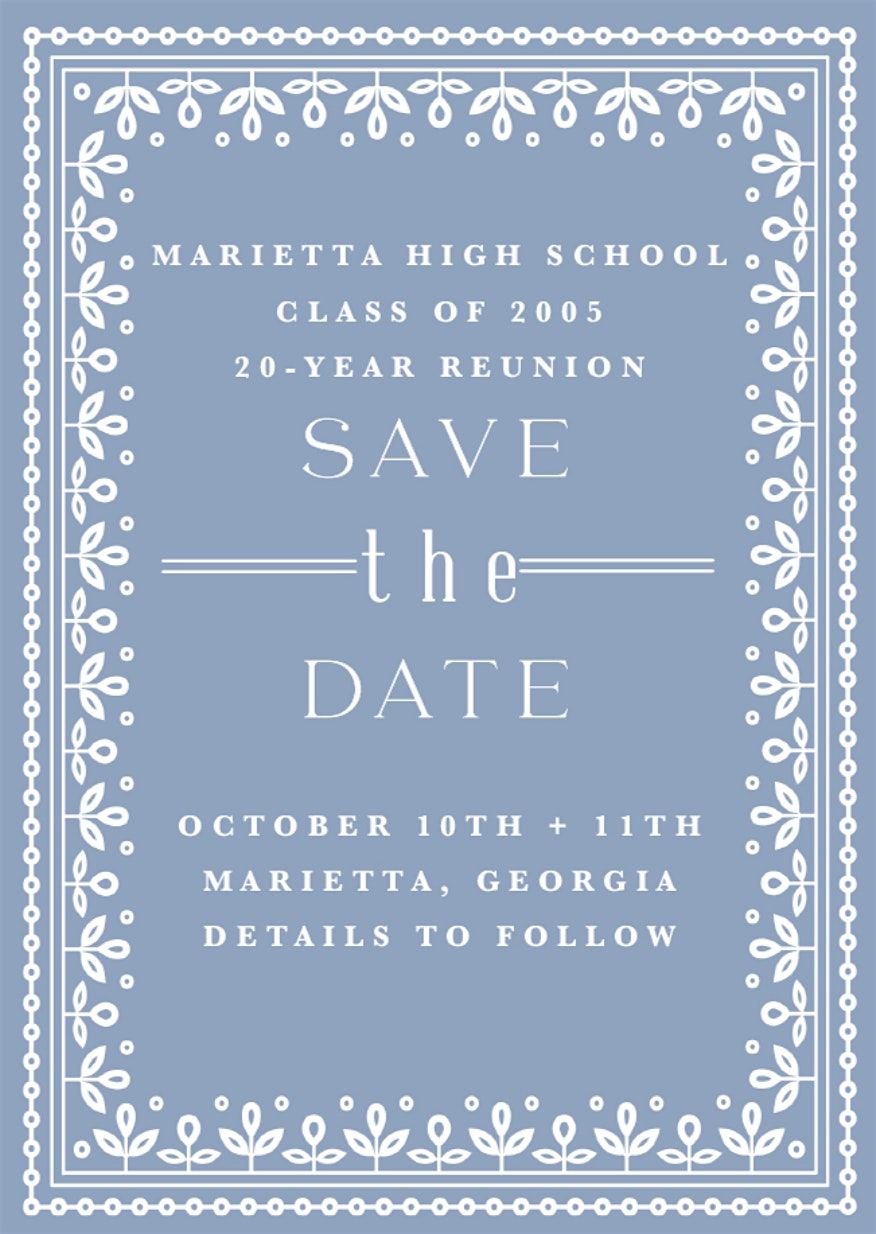 Marietta High School ‘05 Reunion, 11 October | Event in Marietta | AllEvents