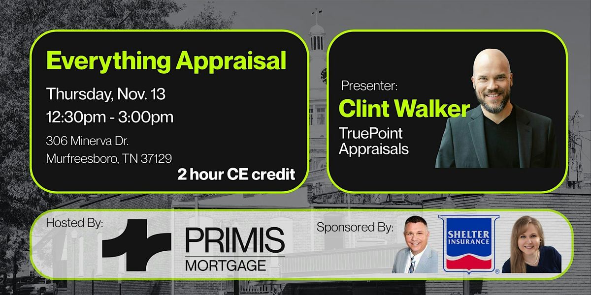 Everything Appraisal | Event in Murfreesboro | AllEvents