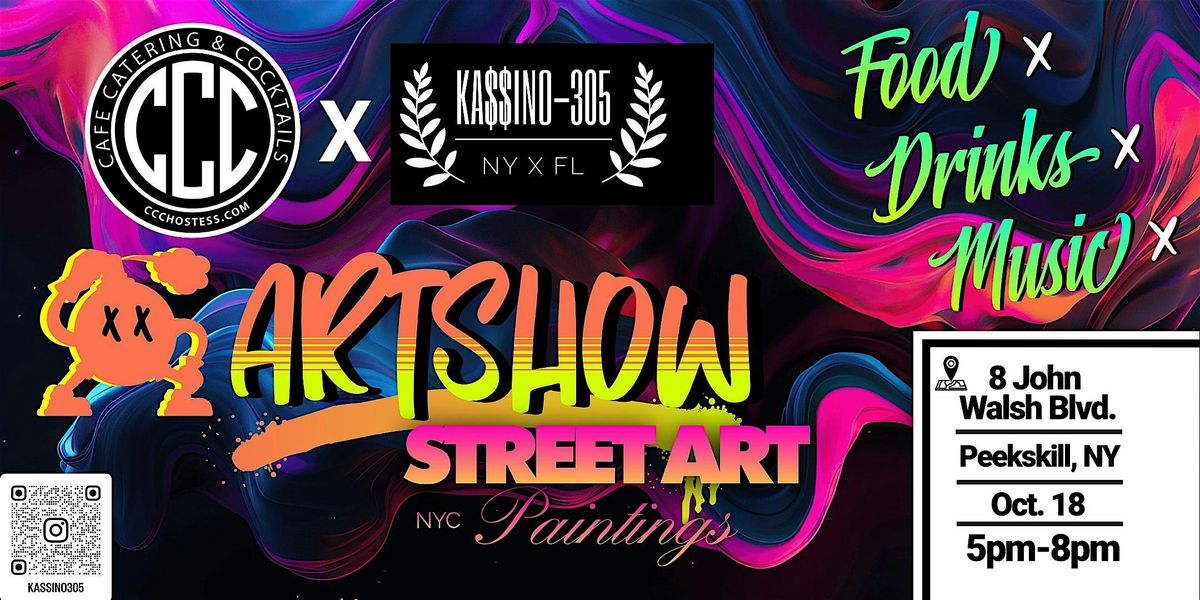 KASSINO305 x CCC Cafe: Street Art Show — Peekskill, NY, 18 October | Event in Peekskill | AllEvents