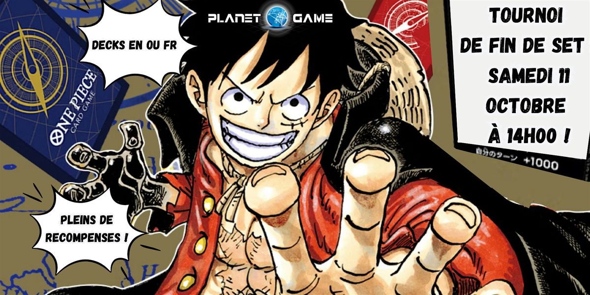 Tournoi de fin de set ONE PIECE !, 11 October | Event in Rambouillet | AllEvents