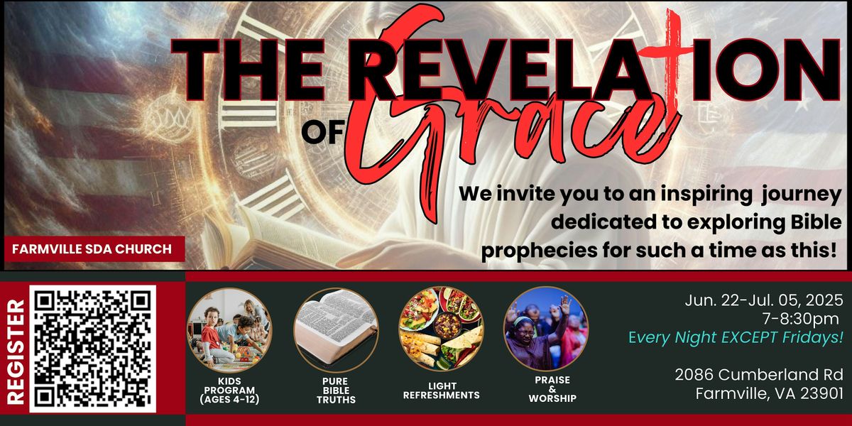 Revelation of Grace, 22 June | Event in Farmville | AllEvents