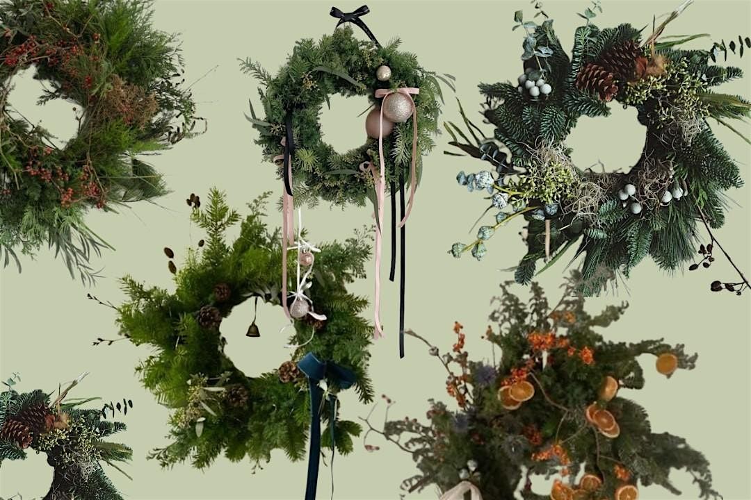 Field Trip: Holiday wreath making class with Rococo Floral Co., 1 December | Event in Boston | AllEvents