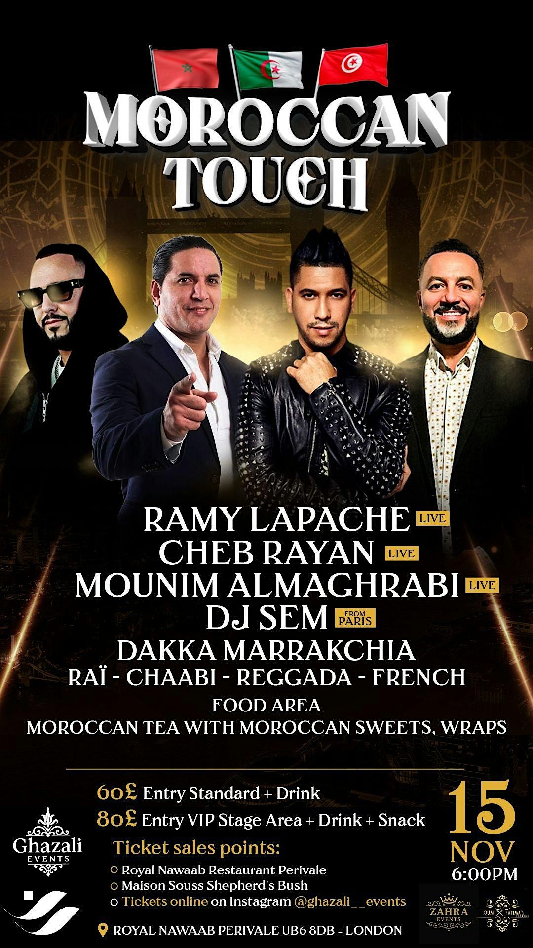 Moroccan Touch By Ghazali Events. First Edition | Event in London | AllEvents