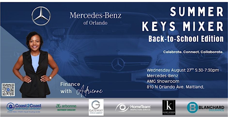 Summer Keys Mixer: Back-to-School Edition at Mercedes-Benz Maitland, 27 August | Event in Maitland | AllEvents