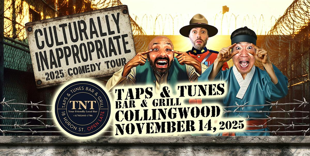 Culturally Inappropriate | STAND UP COMEDY TOUR | 2025, 14 November | Event in Collingwood | AllEvents
