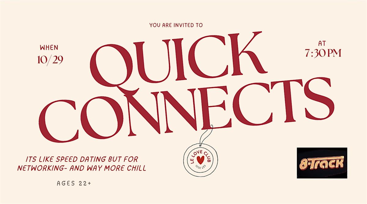 Quick Connects: International Community - Speed Connecting + Mixer!, 29 October | Event in Sacramento | AllEvents