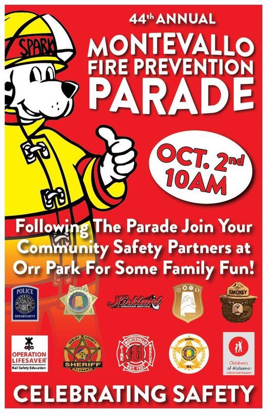 44th Annual Fire Prevention Parade Montevallo Alabama October 2 2021 Allevents In Montevallo Holiday Parade 2022