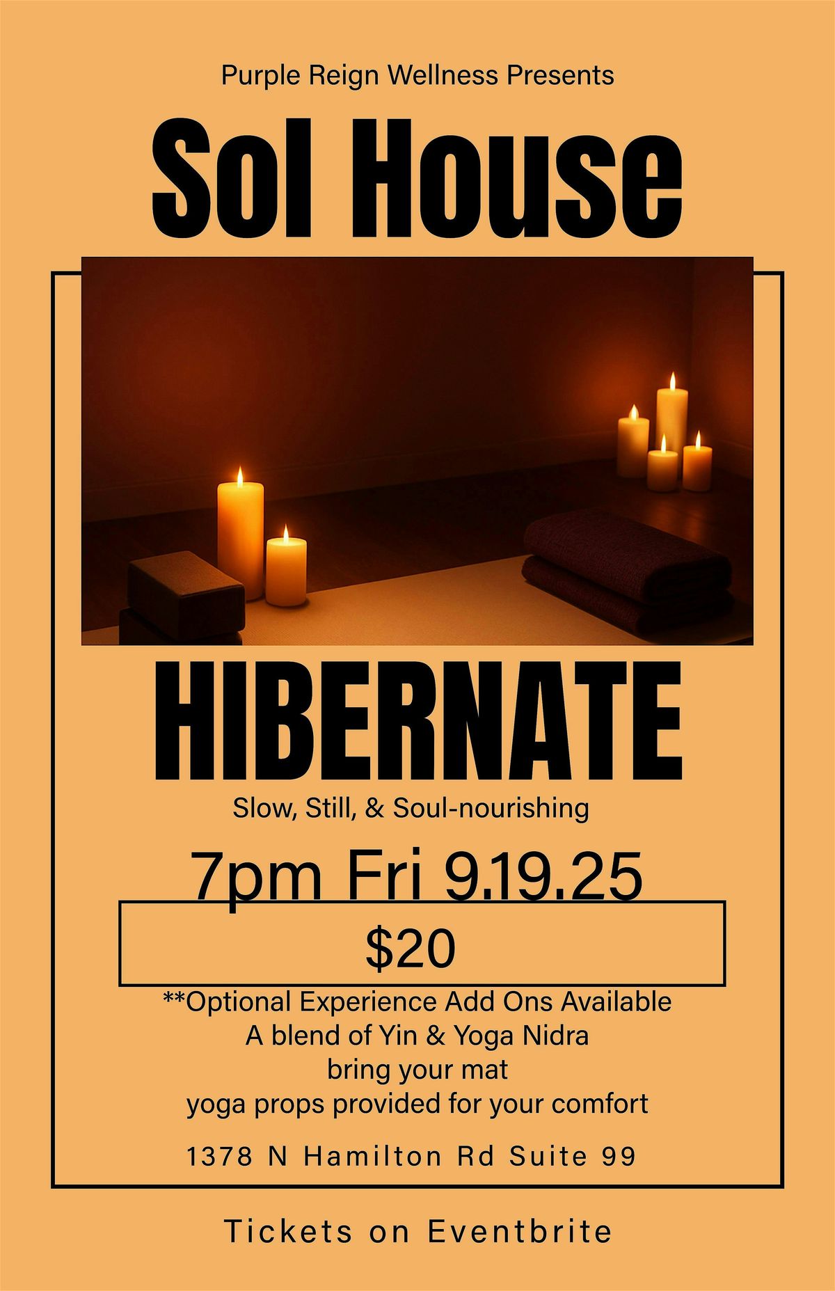 Sol House: HIBERNATE, 19 September | Event in Gahanna | AllEvents