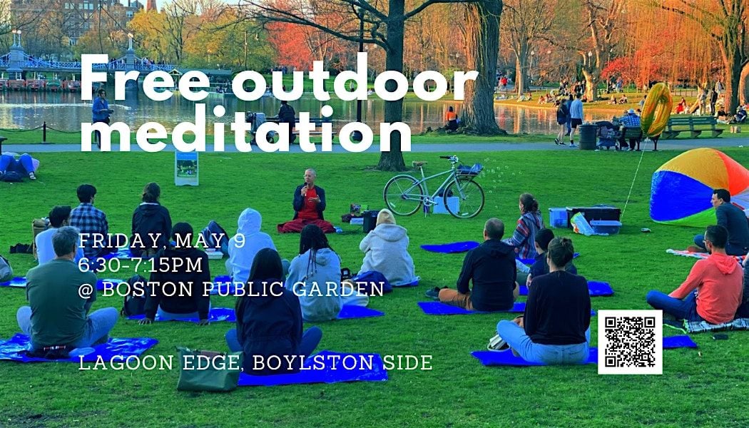 Free Outdoor Meditation at Boston Public Garden, 9 May | Event in Boston | AllEvents