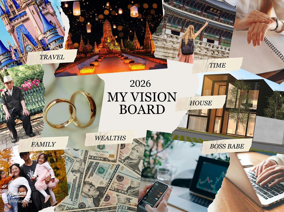 Vision Board Workshop - 2026, 27 December | Event in Montréal | AllEvents