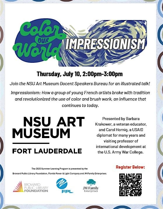 Impressionism, 10 July | Event in Miramar | AllEvents