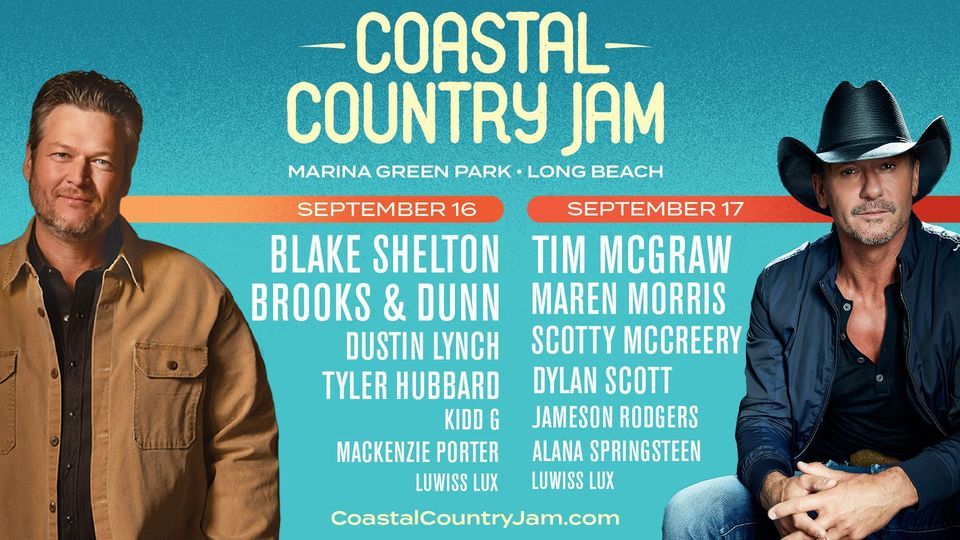 Coastal Country Jam 2023, Marina Green Park, Long Beach, 16 September ...