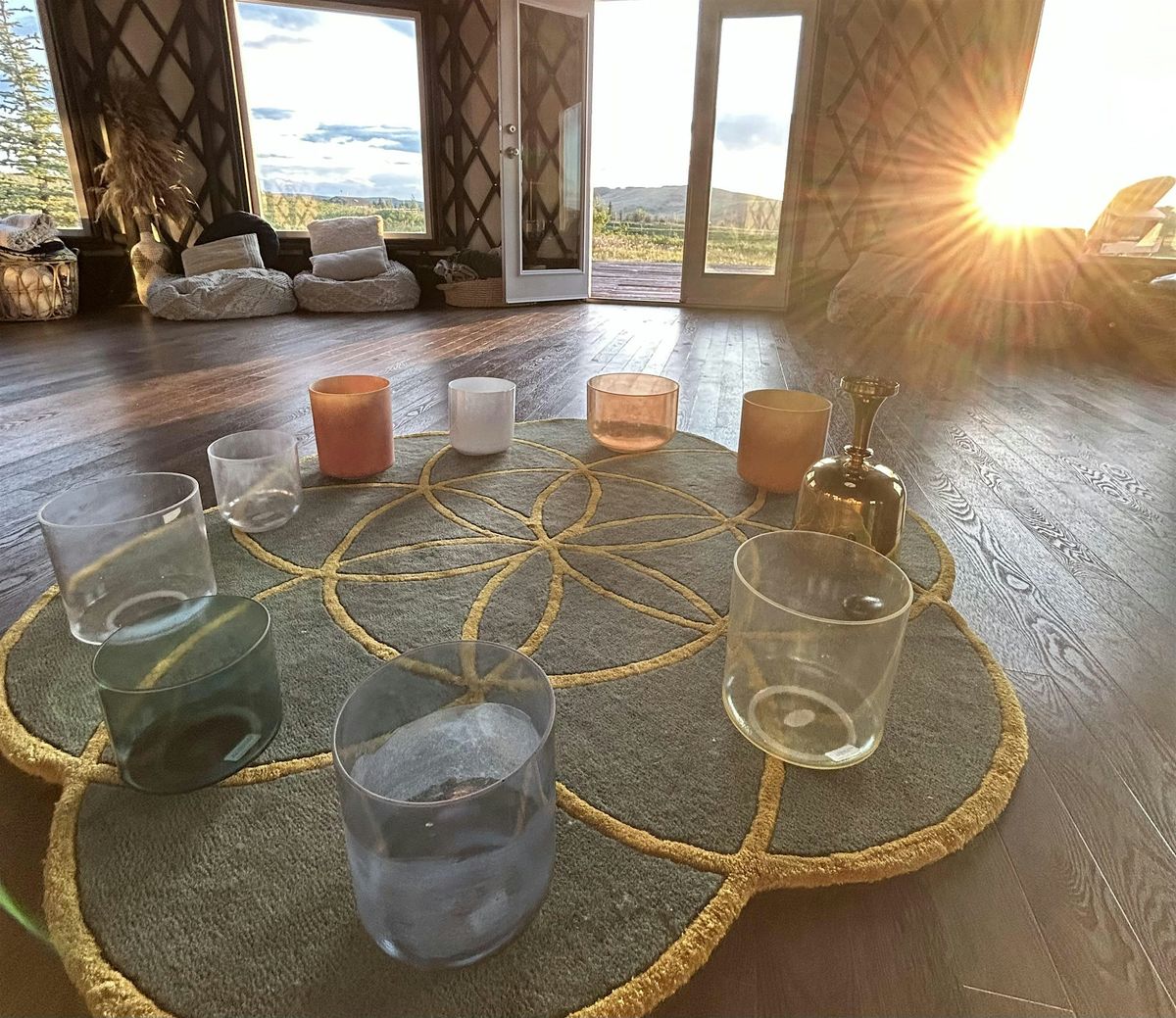 The Yurt Alchemy Singing Bowls, 21 October | Event in Cochrane | AllEvents