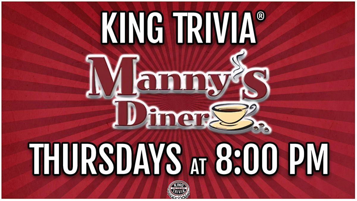 Trivia Night at Manny's Diner, 21 August | Event in Clark | AllEvents