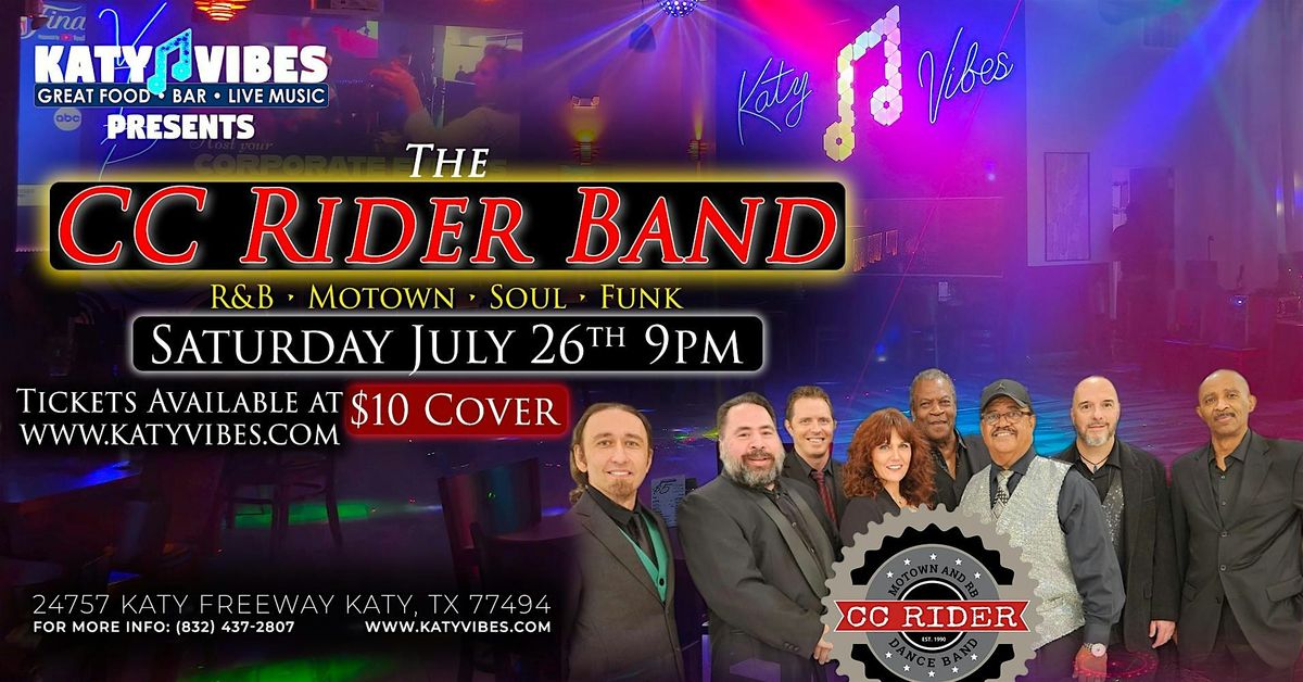 R&B Night with the CC Rider Band at Katy Vibes! | Event in Katy | AllEvents
