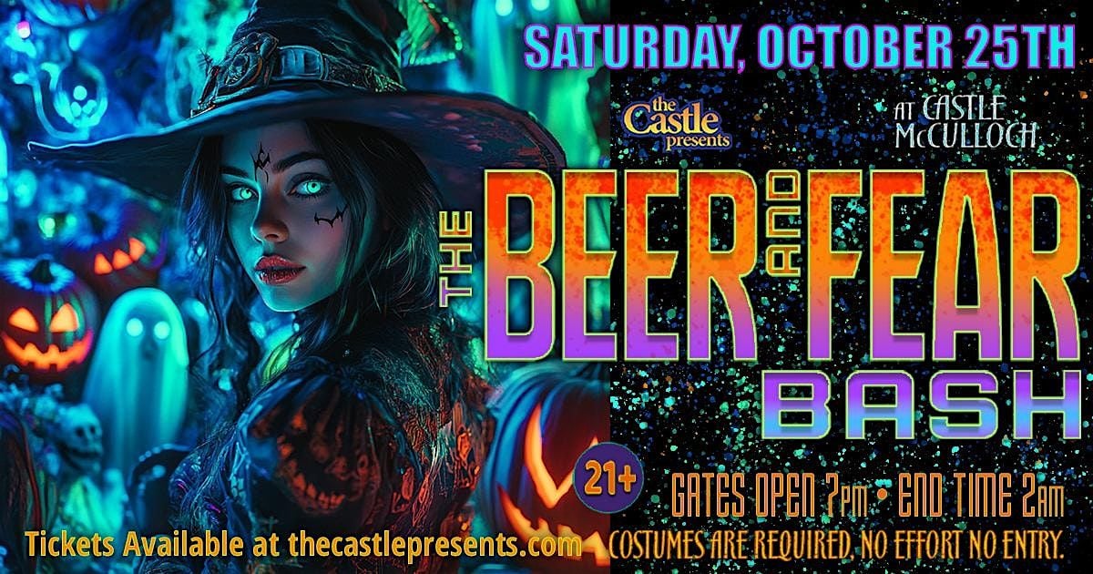 2025 Beer & Fear Bash, 25 October | Event in Jamestown | AllEvents