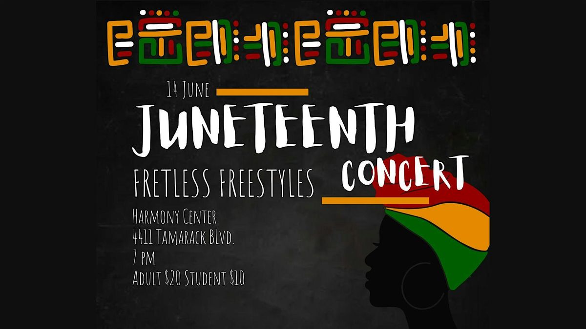 Juneteenth Concert: Fretless Freestyles, 14 June | Event in Columbus | AllEvents