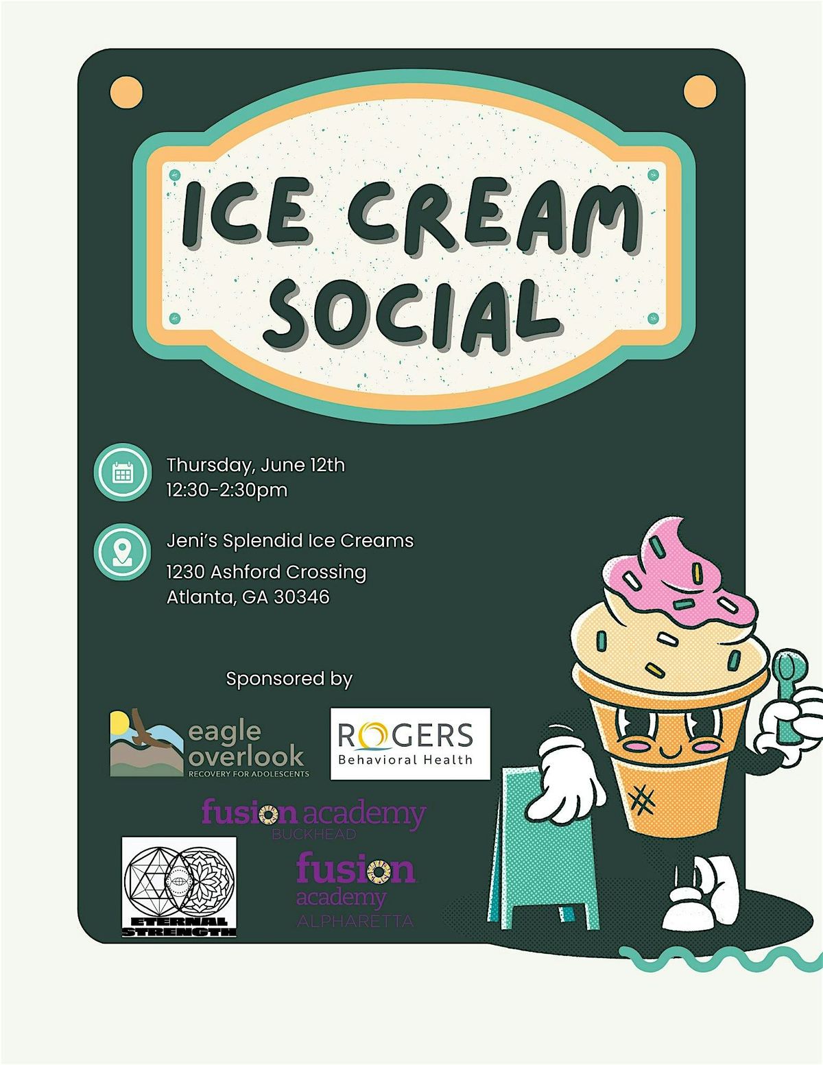 Ice Cream Social, 12 June | Event in Atlanta | AllEvents
