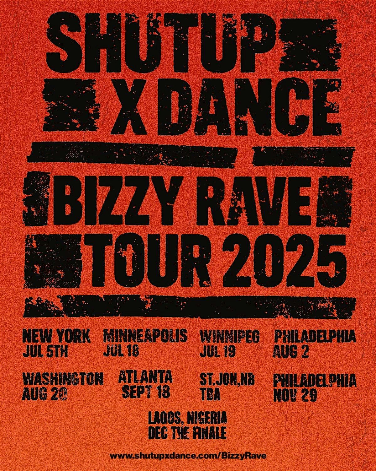 SHUT UP X DANCE : THE 6IX EDITION, 3 August | Event in Toronto | AllEvents