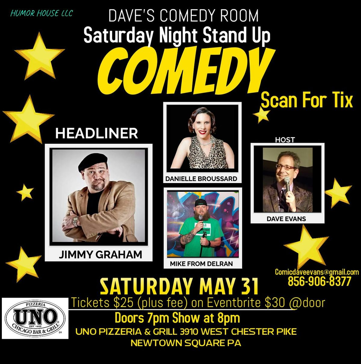 SATURDAY NIGHT STANDUP MAY 31, 31 May | Event in Newtown Square | AllEvents