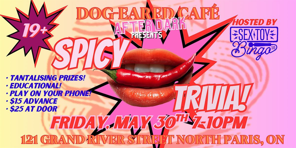 Spicy Trivia w/ S*x Toy Bingo!, 30 May | Event in Brant | AllEvents