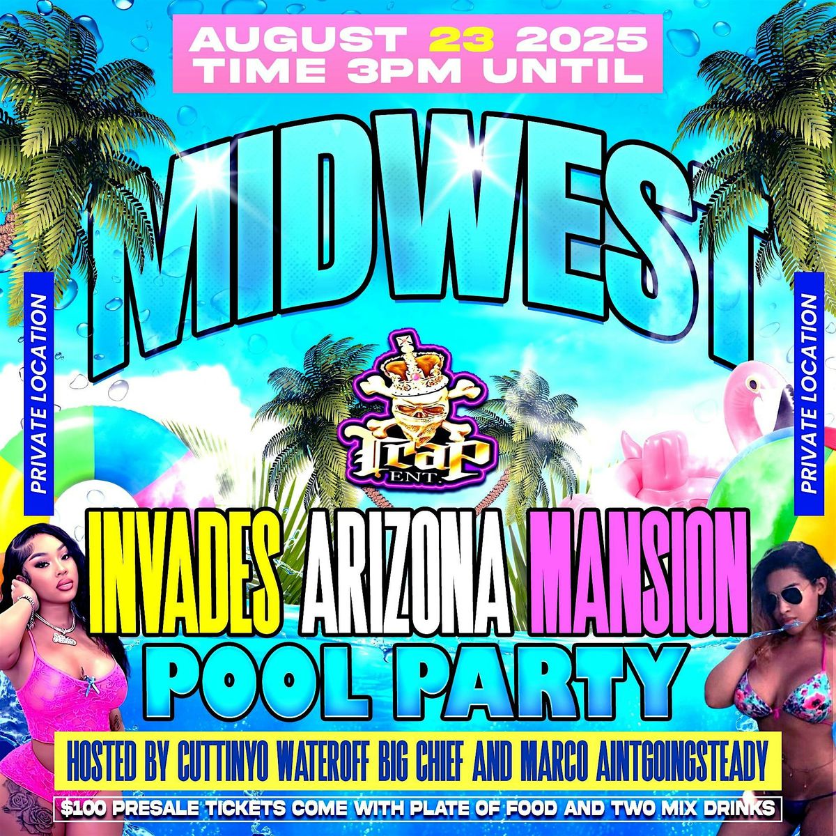 MIDWEST INVADES AZ MANSION POOL PARTY, 23 August | AllEvents