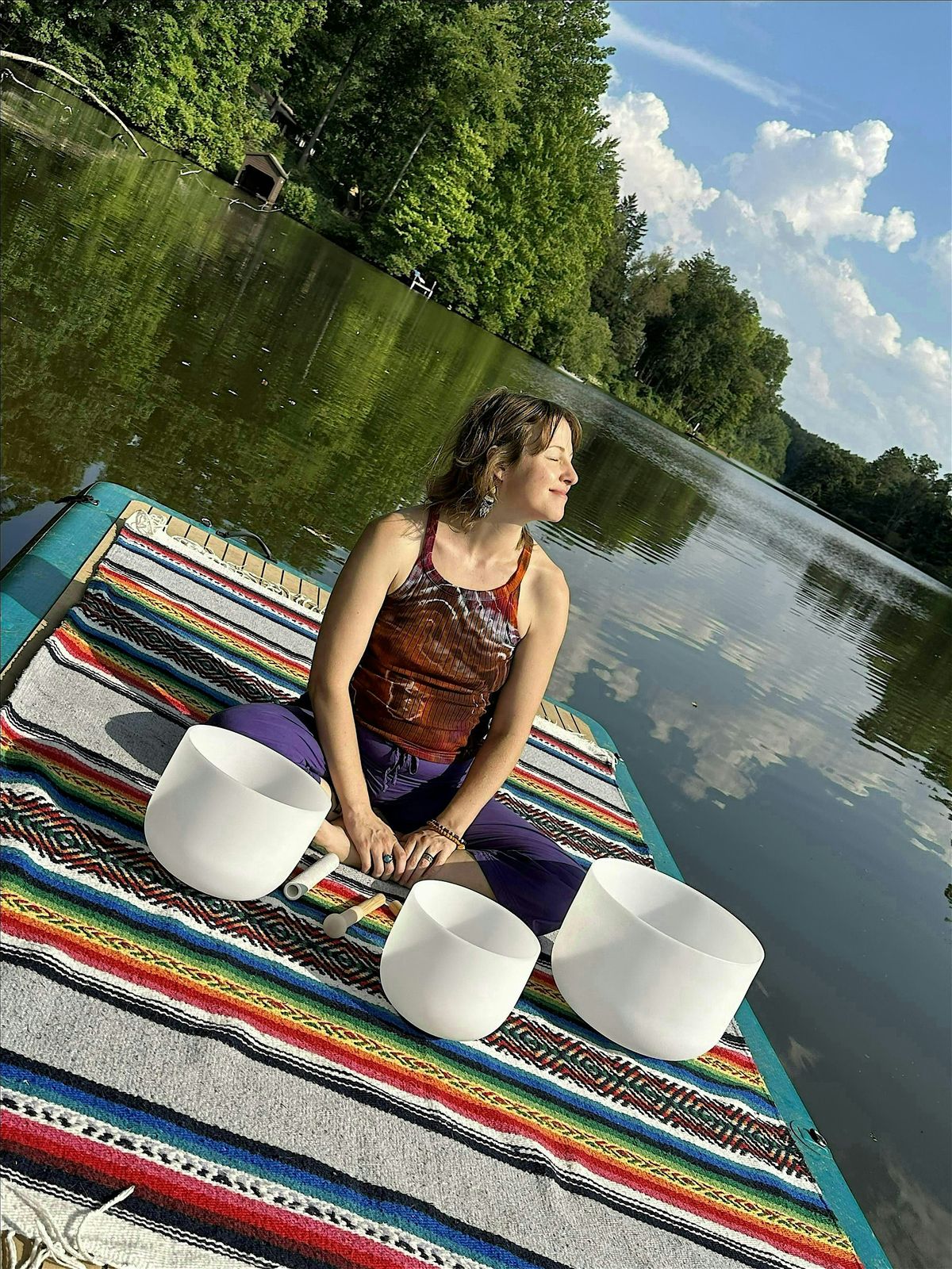 Floating Lotus Overnight: Paddleboard Yoga Nidra and Sound Bath Experience, 7 June | AllEvents