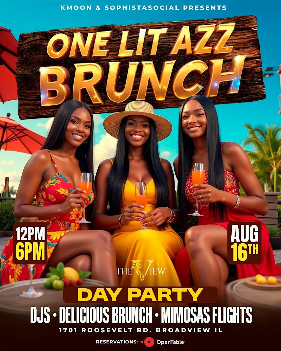 One Lit Azz Brunch & Day Party, 16 August | Event in Broadview | AllEvents