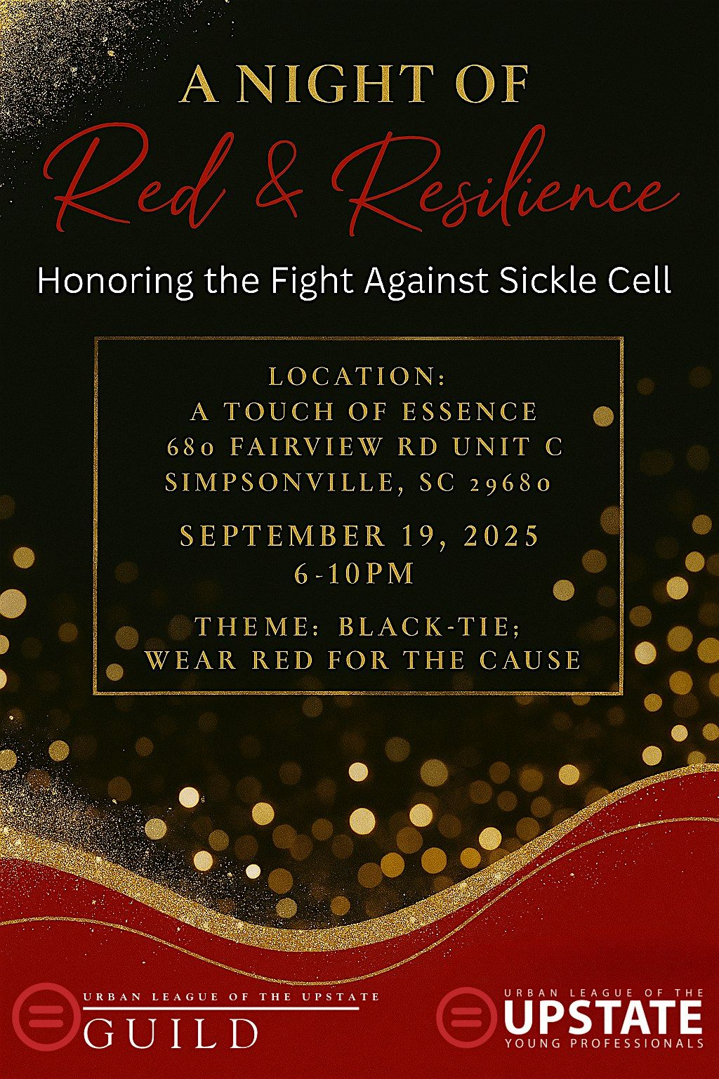 A Night of Red & Resilience, 19 September | Event in Simpsonville | AllEvents