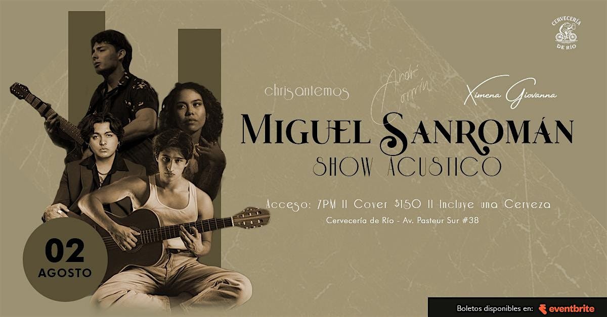 Show Acústico en Cervecería de Río, 2 August | Event in Santiago de Querétaro | AllEvents