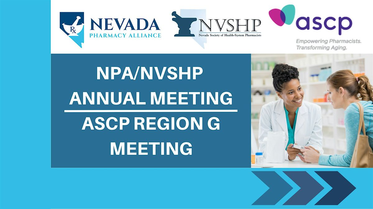 NVSHP/NPA Annual Meeting - ASCP Region G Meeting 2025, 19 September | Event in Las Vegas | AllEvents