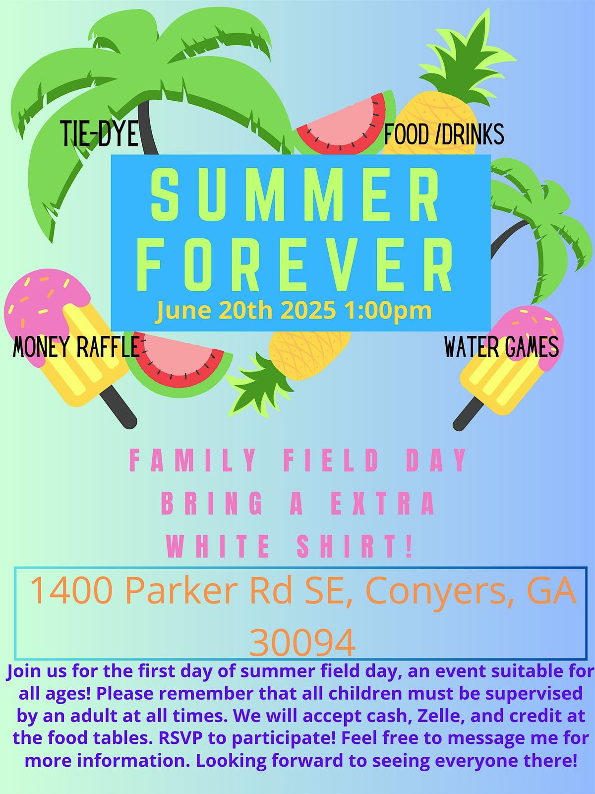 Summer Field Day, 20 June | Event in Conyers | AllEvents