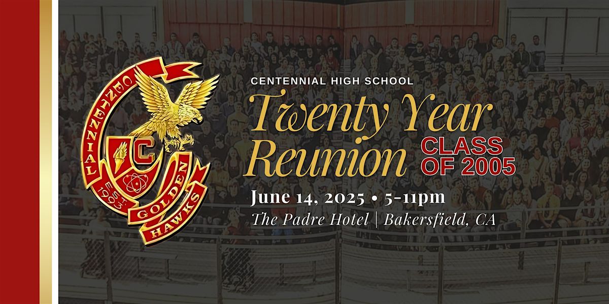 CHS 20 Year High School Reunion, 14 June | Event in Bakersfield | AllEvents