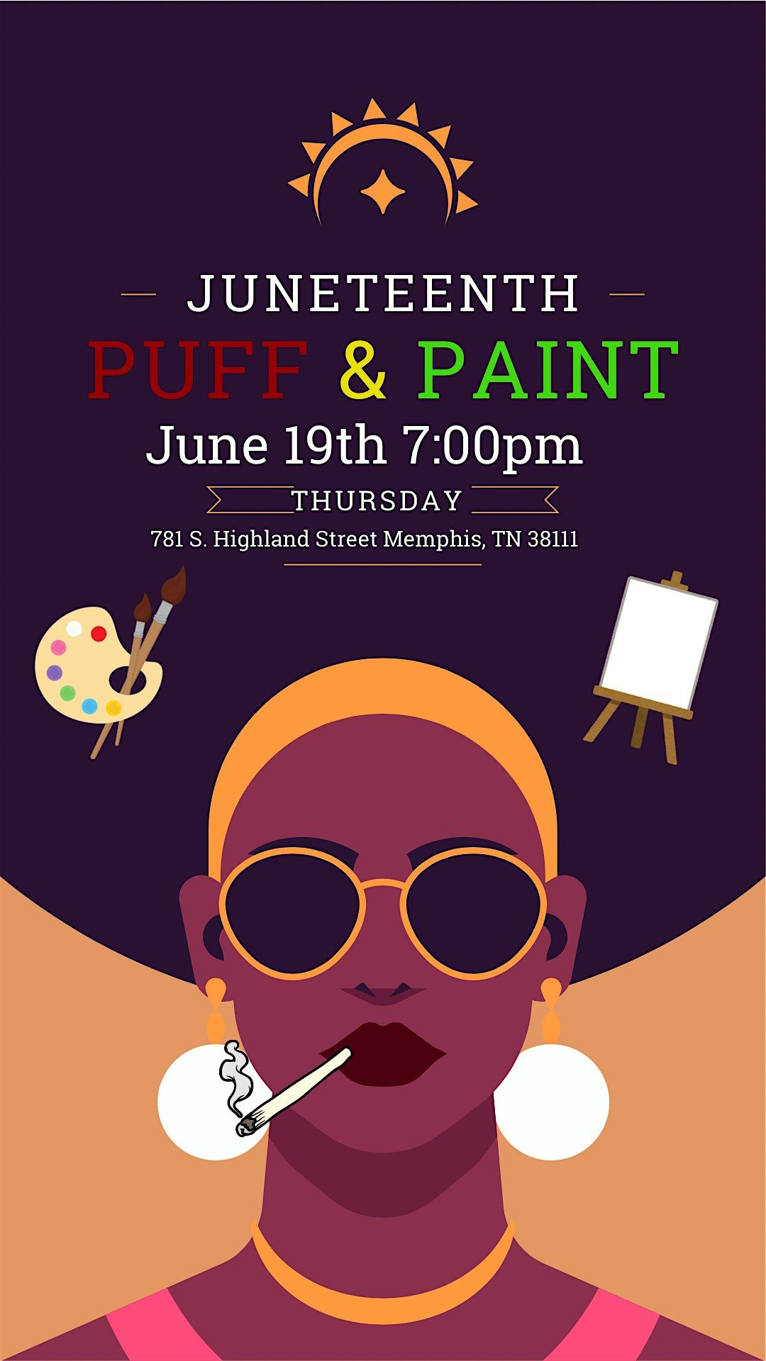 June Tenth Puff & Paint, 19 June | Event in Memphis | AllEvents