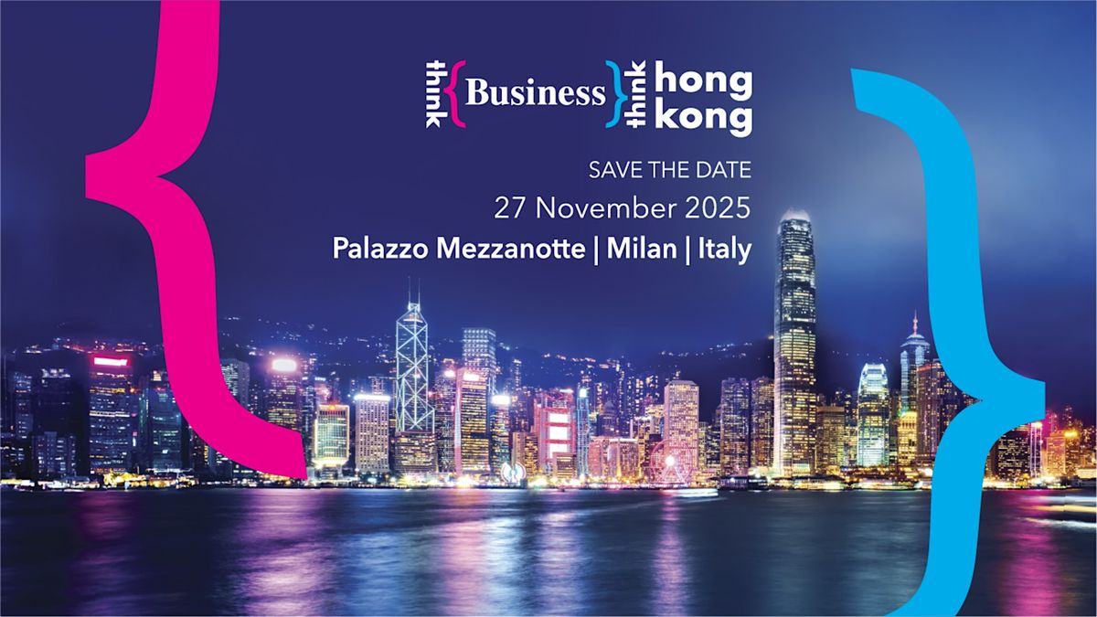 Think Business, Think Hong Kong, 27 November | Event in Milano | AllEvents