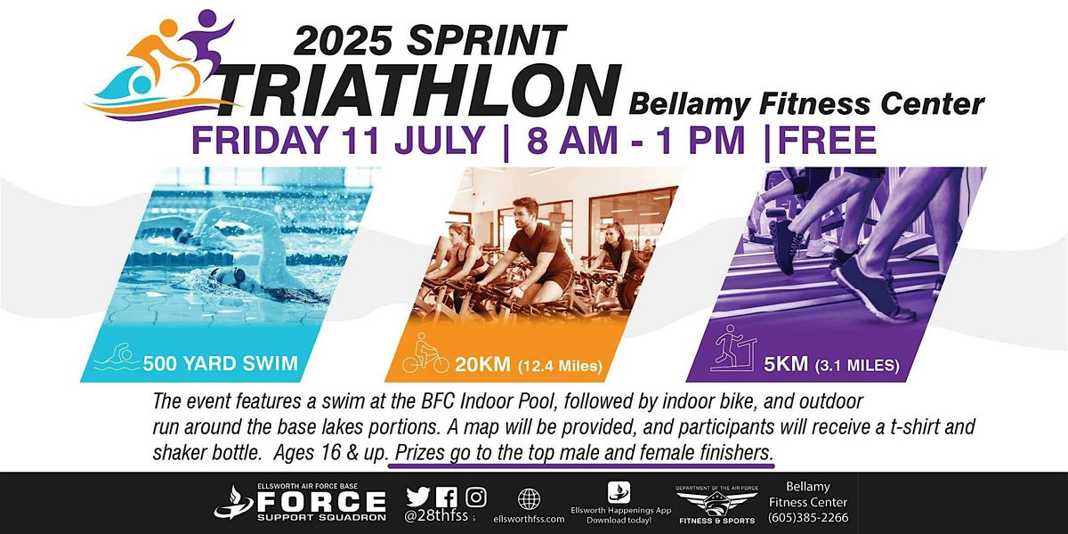 EAFB Sprint Triathlon, 11 July | Event in Piedmont | AllEvents