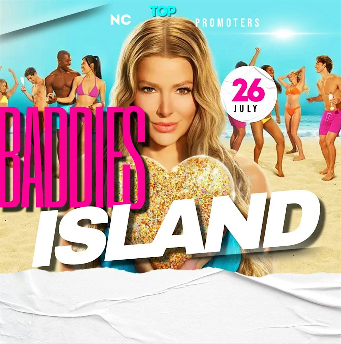 BADDIES ISLAND: LUAU EDITION, 26 July | Event in Winston-Salem | AllEvents