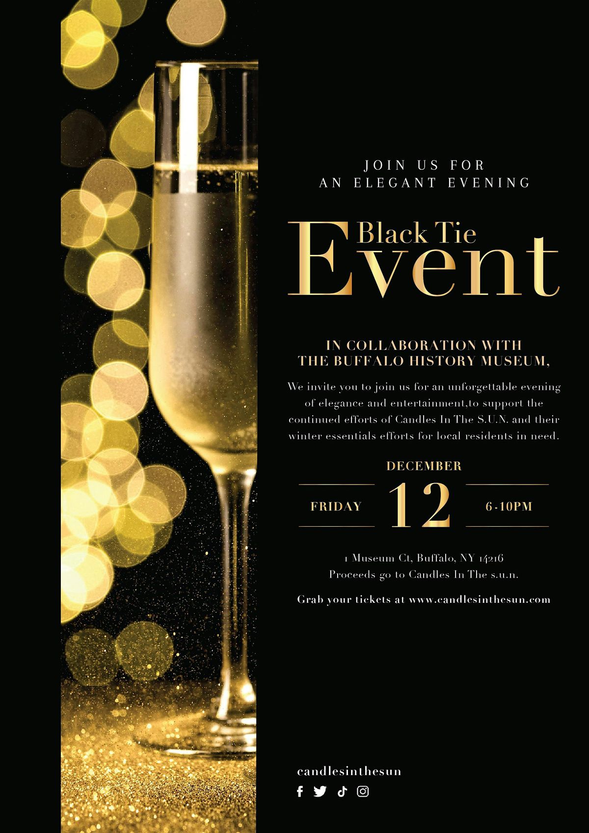An Evening of Elegance & Impact, 12 December | Event in Buffalo | AllEvents