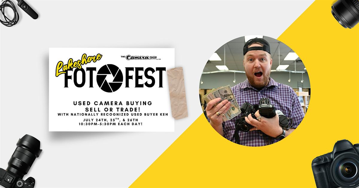 Used Camera Buying and Trade In with Nationally Recognized Buyer KEH, 24 July | Event in Muskegon | AllEvents