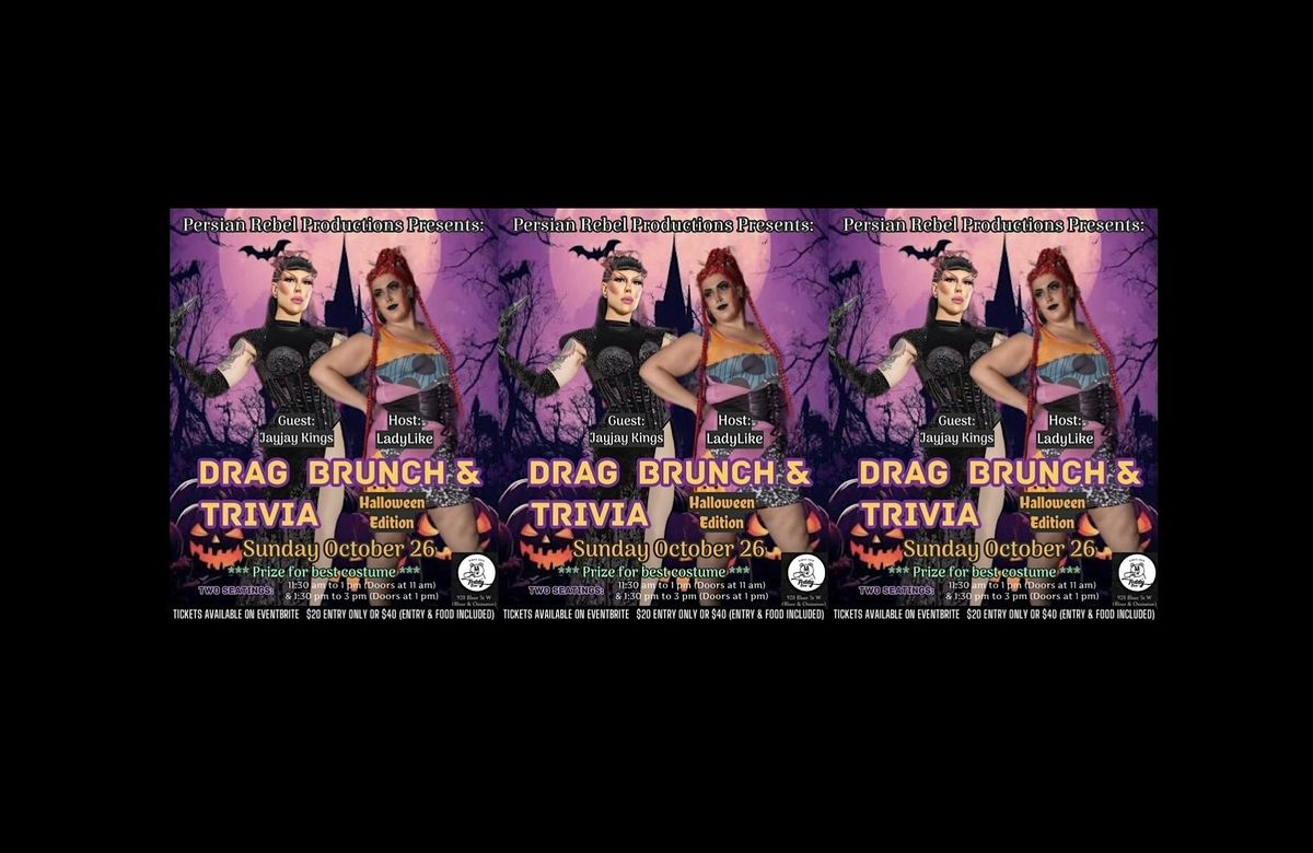 Drag Brunch and Trivia - Halloween Edition, 26 October | Event in Toronto | AllEvents