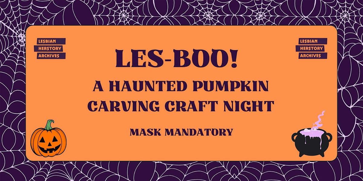 Les-boo! A Haunted Pumpkin Carving Craft Night, 24 October | Event in Brooklyn | AllEvents