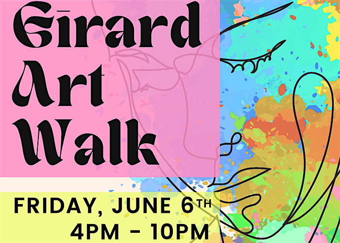 4th Annual Girard Art Walk, 6 June | Event in Girard | AllEvents