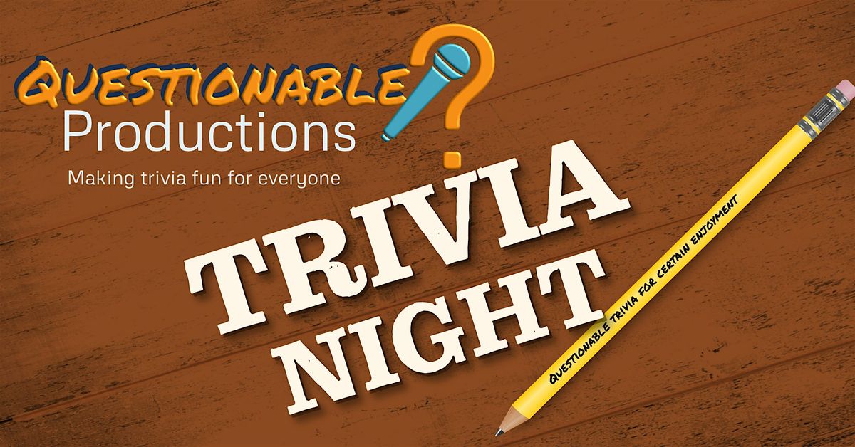 Questionable (Weekly) Trivia @ Gracie's | Event in Salt Lake City | AllEvents