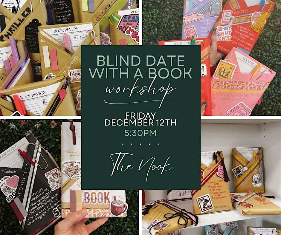 Blind Date with a Book Workshop, 12 December | Event in Manitowoc | AllEvents