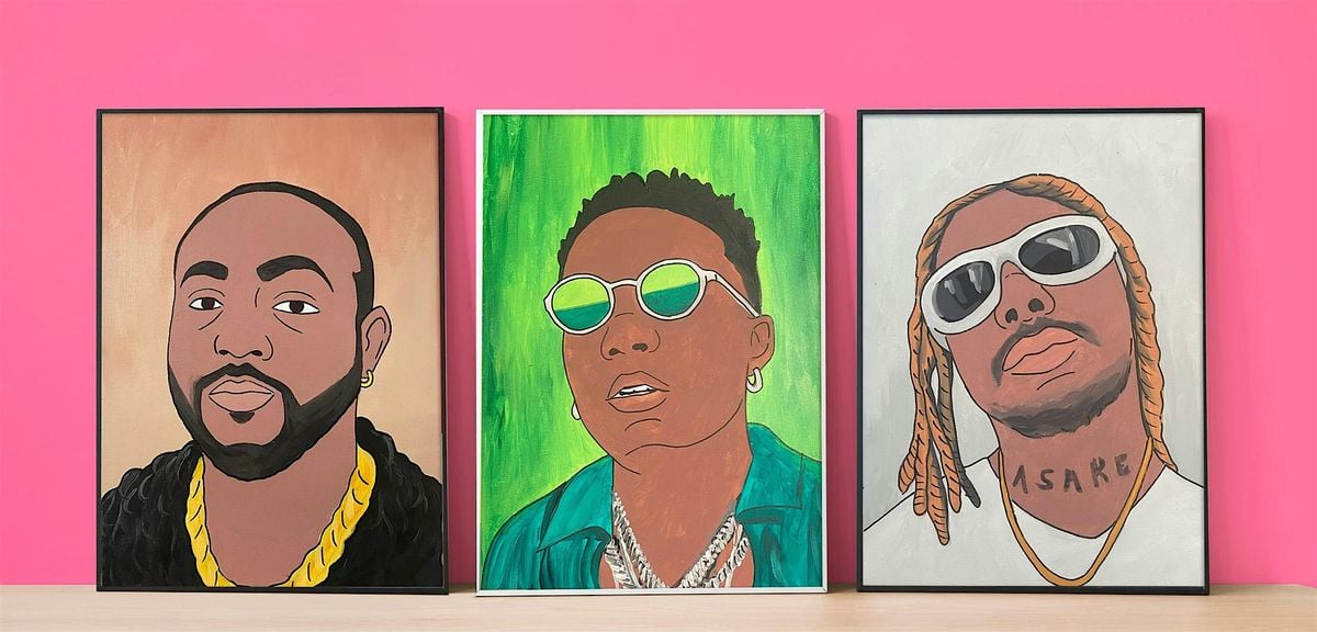 DWTN Paint and Sip: Nigerian Independence : Wiz kid Davido & Asake, 4 October | Event in London | AllEvents