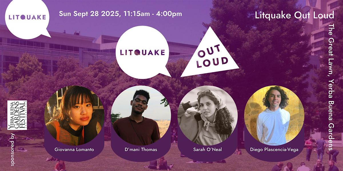 Litquake Out Loud, 28 September | Event in San Francisco | AllEvents