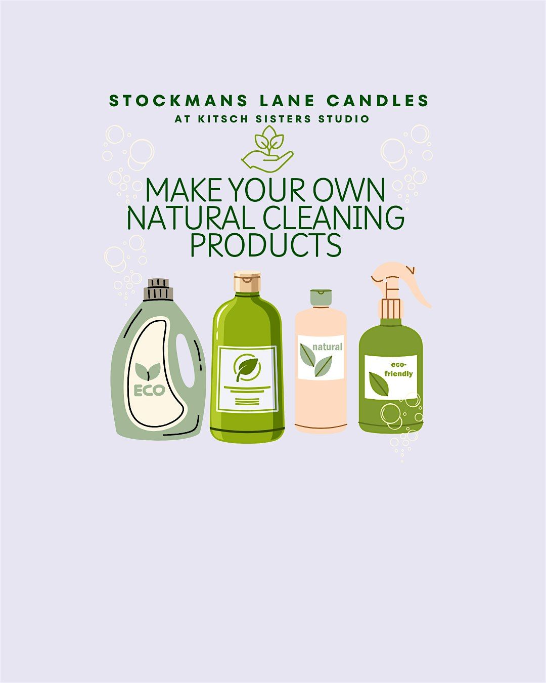 Make Your Own Natural Cleaning Products with Stockmans Lane Candles, 24 August | Event in Belfast | AllEvents