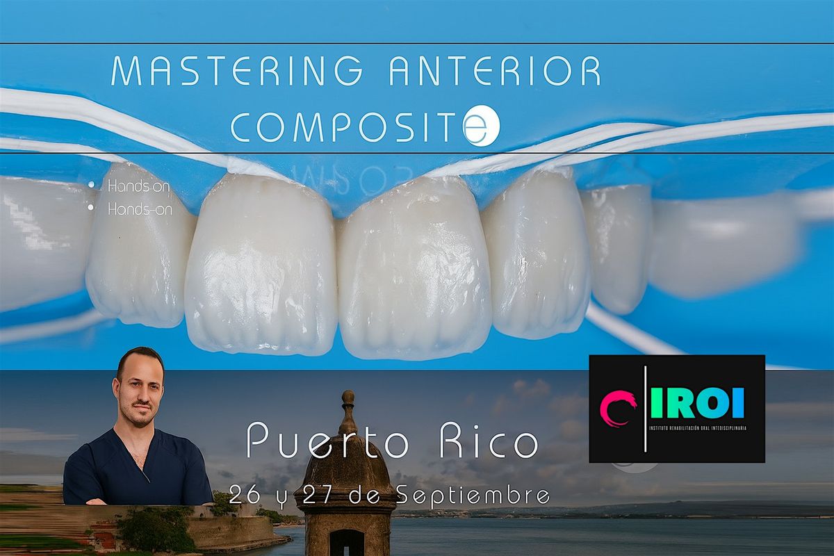 Mastering Anterior composite, 26 September | Event in San Juan | AllEvents