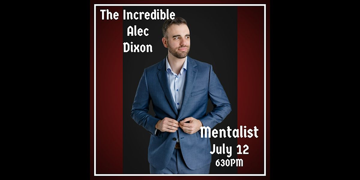 Seidr Brewing presents Dinner & A Show with Mentalist Alec Dixon, 12 July | Event in Arab | AllEvents